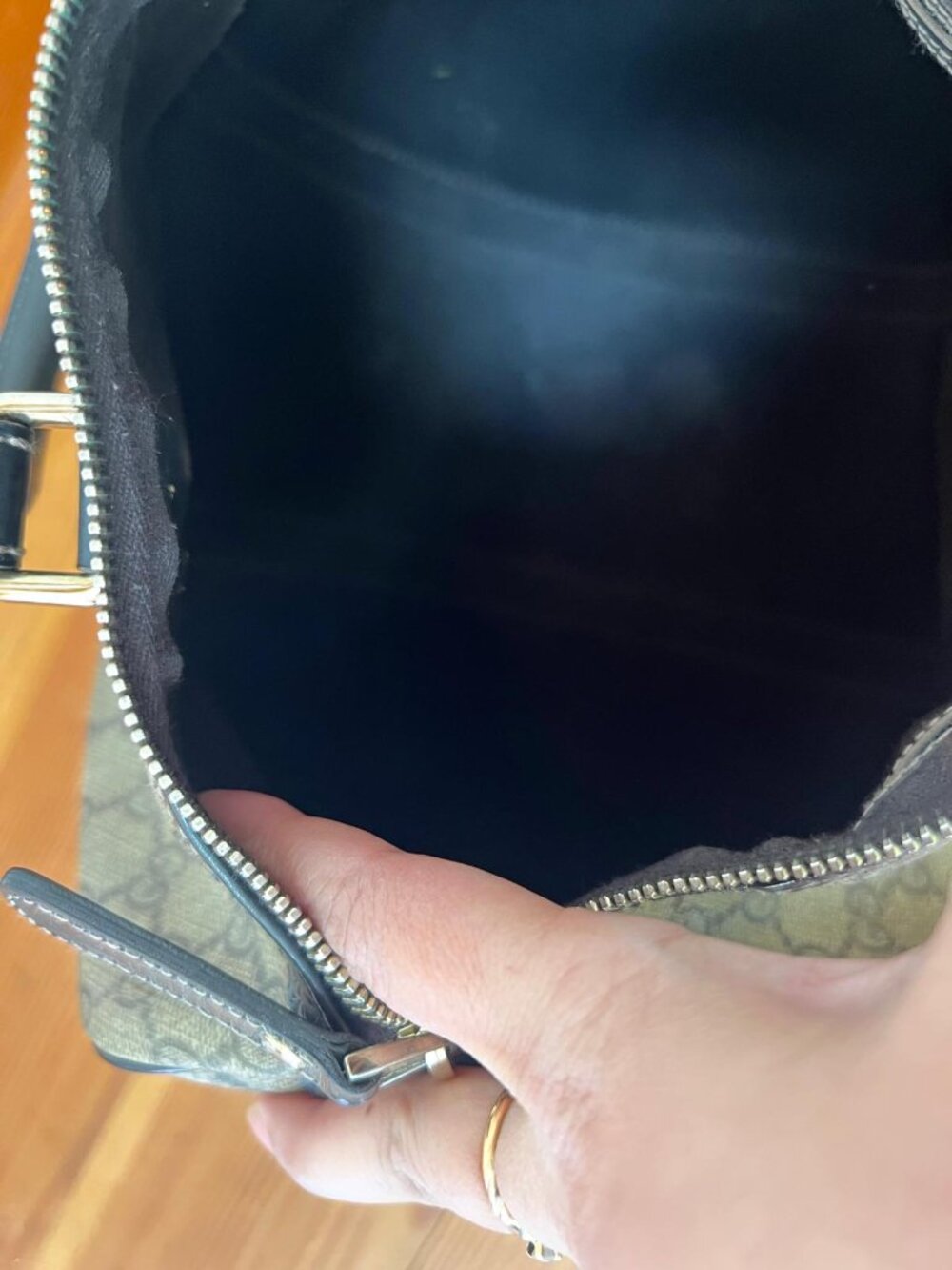 Gucci Boston Bag coated canvas Medium - Picture 11 of 11